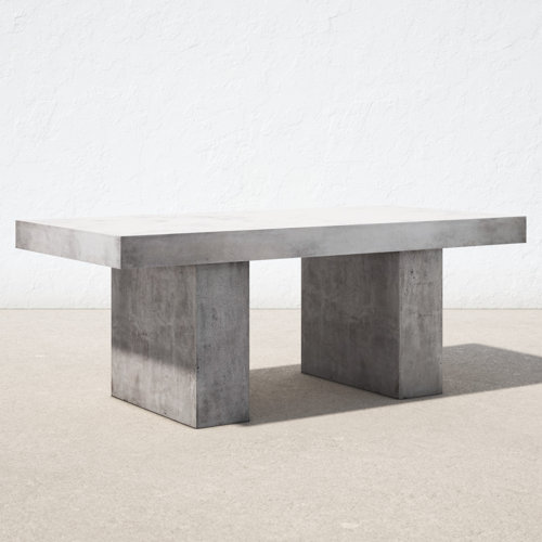 AllModern Shaye Concrete/Fiber Dining Table & Reviews Wayfair